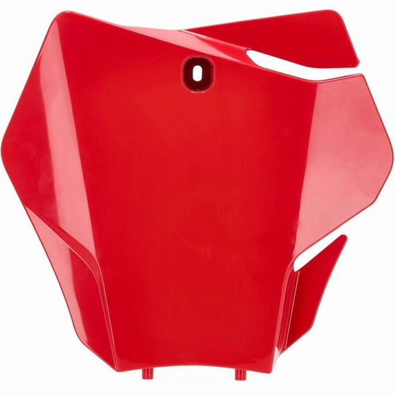 Acerbis Red Front Number Plate (2872760004)