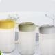thumbnail image 2 of EeaseMX Jarra medidora de plástico transparente de 2500 ml, tetera de leche, hervidor de agua fría para almacenar y servir bebidas (amarillo brillante), 2 of 7
