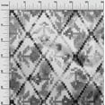 thumbnail image 3 of oneOone Polyester Spandex Gray Fabric Geometrical Water Color Craft Projects Decor Fabric Printed By The Yard 56 Inch Wide, 3 of 4