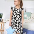 thumbnail image 4 of Lsque Mignon Panda (3) Chemise de Nuit Imprimée pour Filles, Pyjamas Doux et Mignons pour Enfants, Robe de Nuit en Licorne, Pyjamas pour Petits Enfants, Chemise de Nuit Douce-TG, 4 of 6