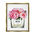 thumbnail image 3 of Stupell Industries Glam Paris Vase with Pink Peony Metallic Gold Framed Floating Canvas Wall Art, 24x30, by Amanda Greenwood, 3 of 5