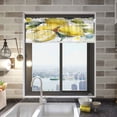 thumbnail image 3 of 54x18 Inches Valance Curtain Watercolor Lemon Window Curtains Rod Pocket Design for Kitchen Living Room Bedroom, 3 of 7
