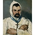 thumbnail image 2 of Paul Cézanne 20x23 Black Ornate Framed Double Matted Museum Art Print Titled: Antoine Dominique Sauveur Aubert (Born 1817), the Artist's Uncle, as a Monk (1866), 2 of 5