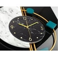 thumbnail image 6 of 22 in Modern Wall Watch Clock Quartz Silent Hanging Clock Nordic Style Home Decor, Wall Clock For Living Room, Bedroom, Study, Outdoor, Dining Room, Porch, Balcony, 6 of 14