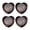 Black, variant on Secure Earring Backs for Heavy Earrings Comfortable Support Droopy Ears