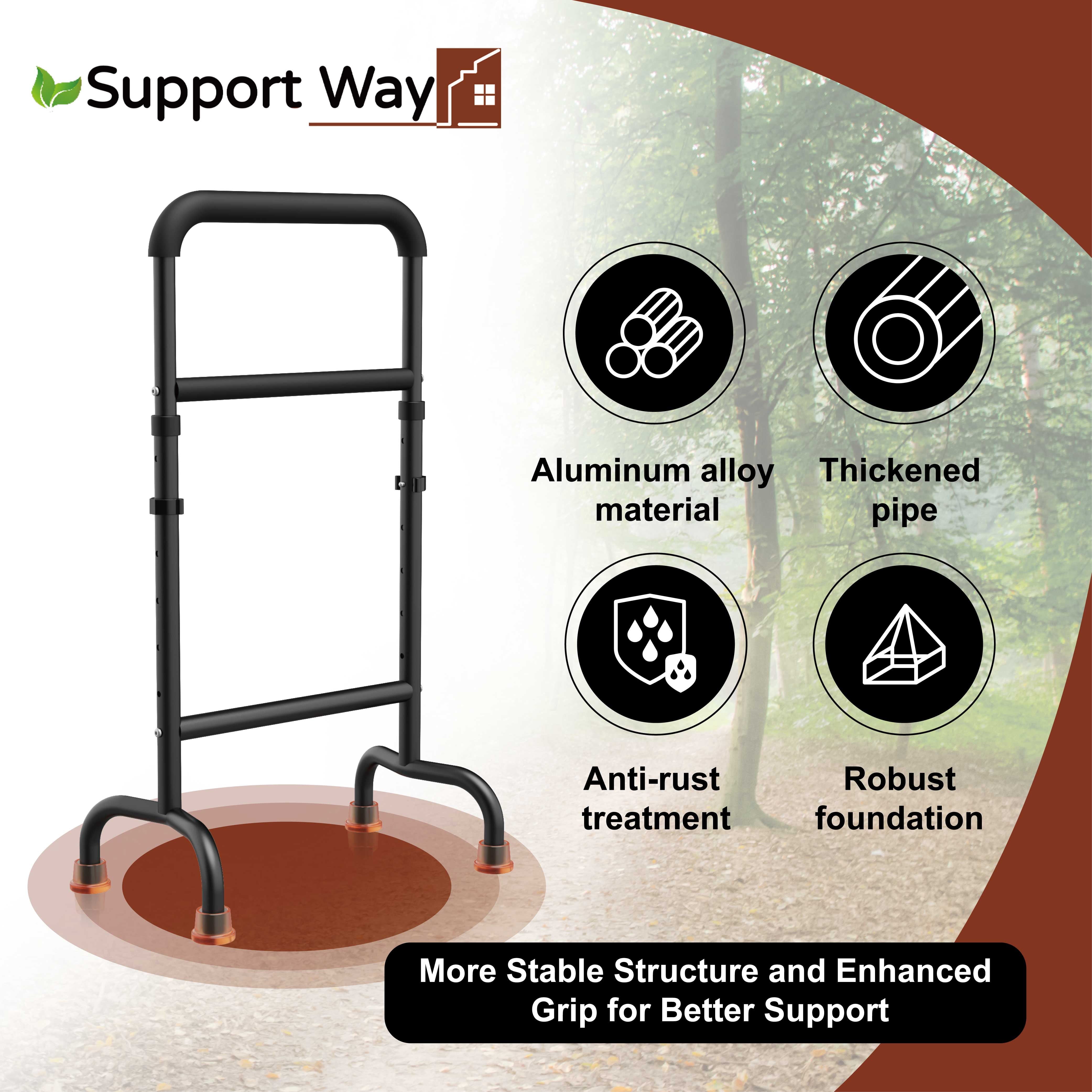Couch Stand Assist, Ankle and Knee Surgery Recovery Aid, Versatile Chair Stand Assist-Mobility Standing Aid Rail for Elderly Height Adjustable, Lightweight