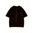 thumbnail image 3 of [Cotton T-Shirt] 100% Cotton Men's Dog Print T-Shirt | Casual Short Sleeve Crew Neck, Machine Washable, 3 of 6