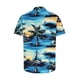 thumbnail image 5 of Blusa y camisa de manga corta con cuello vuelto para hombre, blusa informal con botones y estampado hawaiano, blusa de manga corta con cuello vuelto para hombre, 5 of 5