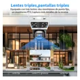 thumbnail image 4 of 2nlf® 12mp Cámara De Seguridad Exterior 3 Lentes 3 Pantalla Zoom Digital 10x D479, 4 of 8