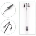 thumbnail image 3 of 2pcs DIY Sand Table Yard Lights Street Light Models Railway 3-head Light Models, 3 of 7