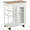 White, variant on Kitchen Cart Rolling Kitchen Island with Stemware Holder, Shelves, Drawer and Cabinet for Wine Storage & Home Decor