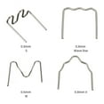 thumbnail image 4 of FlyFlise Universal 100 Pcs/Set Precut 0.6mm-0.8mm Hot Wave Flat Staples For Plastic Stapler, 4 of 6