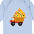 thumbnail image 4 of Inktastic Pizza Lover Food Truck Funny Boys or Girls Long Sleeve Baby Bodysuit, 4 of 5