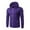 A-Purple, variant on Puliio MenâS Hoodies Long Sleeve Solid Color Sweatshirts Pullover Casual Comfortable Loose Hoody Hooded Fall Winter Oversize Cardigan Capped Tops