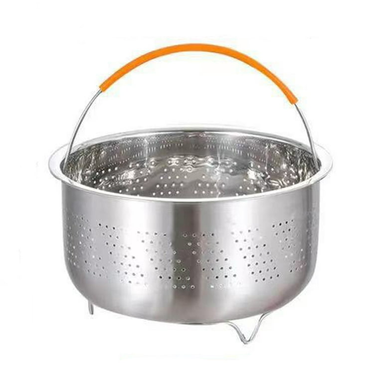 Ruibeauty Steamer Insert Steamer Pot Stainless Steel Basket Rice Steamer  Pressure Cooker
