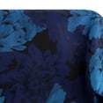 thumbnail image 5 of Zelouf Elora Floral Metallic Jacquard  , Sewing, DIY, Crafts Fabric by the Yard, Cobalt, 3 Yard, 5 of 5
