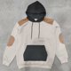 thumbnail image 5 of pstuiky manga larga para hombre, Sudadera con capucha y manga larga a cuadros con bloques de color para hombre top de hombre m, 5 of 7