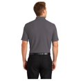thumbnail image 2 of Port Authority Men's Adult Core Classic Pique Polo Shirt Graphite 2X-Large, 2 of 4