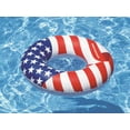 thumbnail image 2 of Swim Central American Flag Inflatable Swimming Pool Inner Tube - 36" - Red and White, 2 of 4