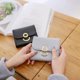 thumbnail image 4 of Monedero Corto para Mujer Titur Efectivo con Botón Tríptico Gris cro Macarena Cartera de mujer, 4 of 8