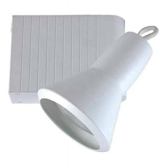 Jesco Lighting HMH907P30391W 39W Single Light Metal Halide Track Head, 120V - White