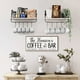 thumbnail image 2 of Estantes de pared flotantes Olakee para cocina y baño, juego de 2, 2 of 7