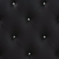 thumbnail image 2 of Baxton Studio Rita Modern and Contemporary Faux Leather Upholstered Button-Tufted Scalloped Headboard, Multiple Sizes and Colors, 2 of 5