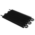 thumbnail image 3 of Engine Oil Radiator, Oil Cooler Radiator, Black Transmission Cool Down Engine Oil Rear-differentials For Car, 3 of 8