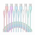 thumbnail image 1 of HAYAN iPhone 14 13 12 Charger Fast Charging, 2 Pack 20W Fast PD USB C Wall Charger Adapter with 3Pack 6Ft USB C to Lightning Cable (MFi Certified) for 14/14 Plus/14 Pro/14 Pro Max/13/ Pink, 1 of 1