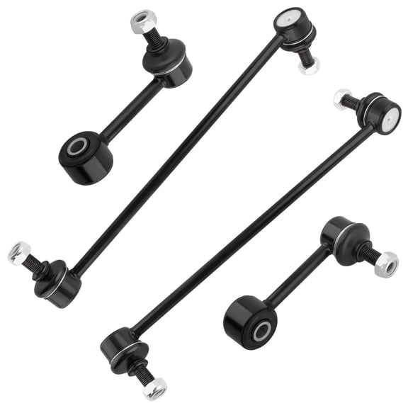 BOXI 4pcs Front & Rear Stabilizer Sway Bar End Links Fit for Kia Spectra 2004 1.8L / for Kia Spectra 2000 2001 2002 2003 | K90372 K90371 K90363