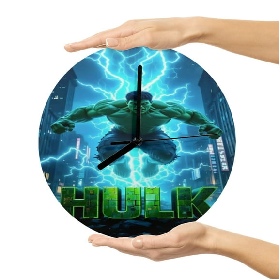 Hulk MDF Wall Clock（11.6"）