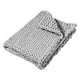 thumbnail image 2 of Manta de hilo grueso a la moda, manta gruesa cálida, manta de punto, manta para dormitorio, sofá, decoración interior del hogar Gris Gloria Manta de tiro, 2 of 9