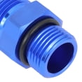thumbnail image 2 of DNA Motoring FT-4908-004-BL Aluminum AN8 8AN AN-8 M18*1.5 Oil/Fuel Line Hose/Gauge Male/Female Fitting Connector Blue, 2 of 3