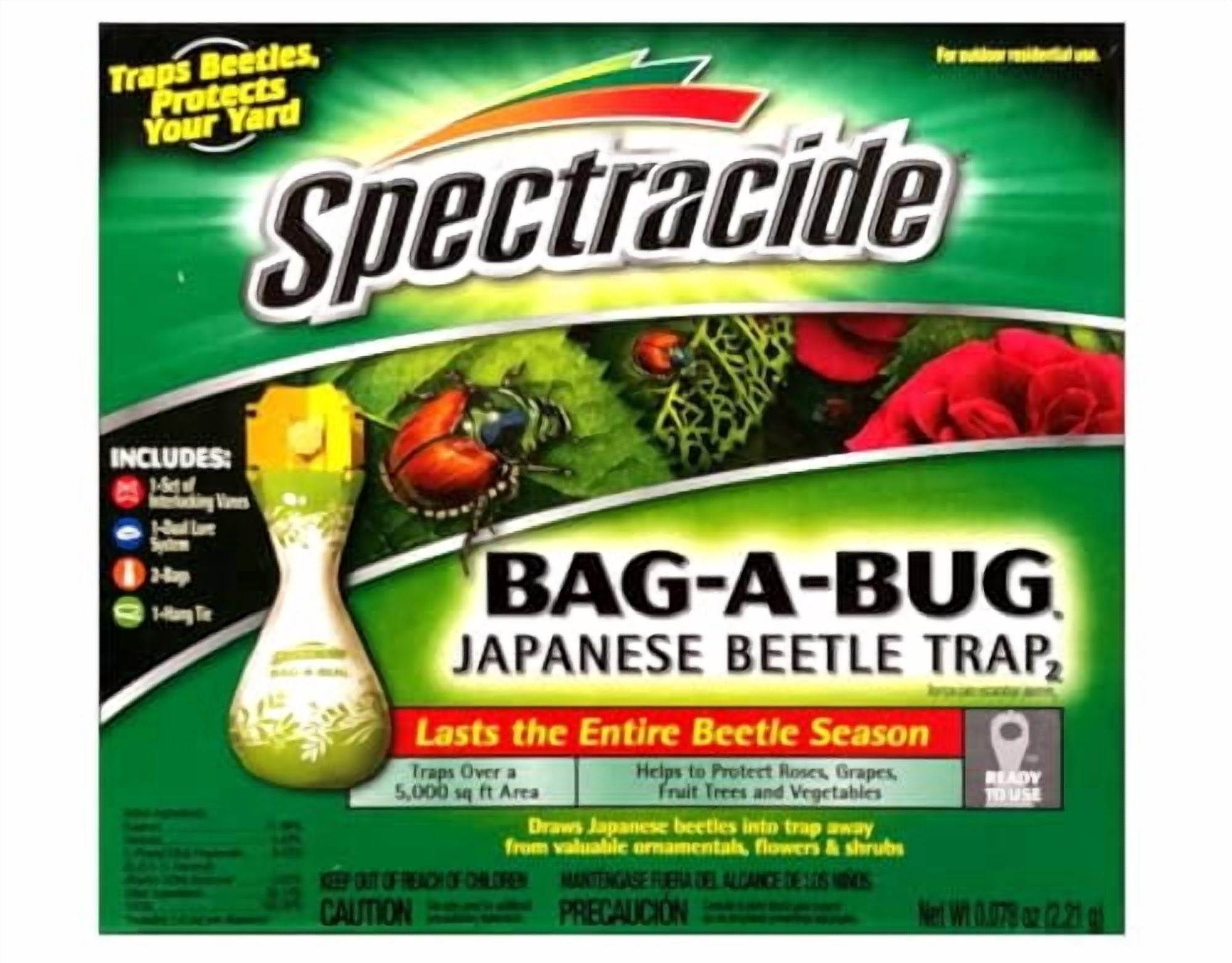 ハペペ 3 pack) Spectracide BAG-A-BUG Japanese Beetle Trap (16901