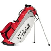 Titleist 2021 Players 4 Plus Stand Bag (Red/Grey/White)