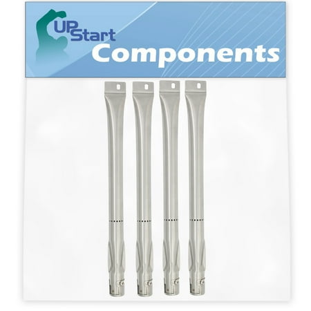 

4-Pack BBQ Gas Grill Tube Burner Replacement Parts for Brinkmann 812-7140-0 - Compatible Barbeque Stainless Steel Pipe Burners