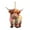 N, variant on Christmas Cow Ornament Xmas Tree Cartoon Highland Cow Hanging Decorations 2D Flat Acrylic Pendant for Car Rearview Mirror Tree Decor