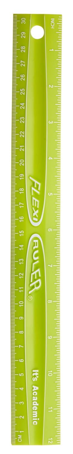 It's Academic Règle Flexi, Vert