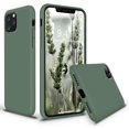 thumbnail image 1 of IBAOLEA iPhone 11 Pro Max Case, Soft Liquid Silicone Slim Rubber Full Body Protective iPhone 11 Pro Max Case Cover (with Soft Microfiber Lining) Design for iPhone 11 Pro Max - Matcha Pine Green, 1 of 7