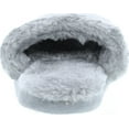 thumbnail image 4 of Static Footwear Girls Fluffy Slip On Warm House Slippers, 4 of 7