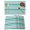 Green, variant on Turquoise, White and Grey Stripes Placemats Set of 4 Striped Pattern Place Mats Table Mats Kitchen Dining Home Outdoor Party Table Decoration