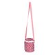 thumbnail image 2 of Large Short Plush Portable Pet Hamster Single Shoulder Warm Carrier Outgoing Sleeping Bag for quirrel Hedgehog Guinea PigPink Leopard, 2 of 2