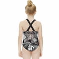 thumbnail image 4 of Himiko Toga Swimwear Kids' One-Piece Swimsuit Quick-Dry Cute Printed Girls' Swimwear Bathing Suit for Beach & Pool 7-9Y(120cm), 4 of 8