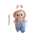 thumbnail image 2 of POP MART LABUBU The Monsters Exciting Macaron Plush Plush Doll Figuter Toy Type Design Gift Etciting Macaron Plush Dolls Figure Toy Clearance, 2 of 5