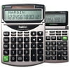 Datexx Combo Pack: DD-7122 TrackBack Desktop Calculator and DH-1622 TrackBack Handheld Calculator