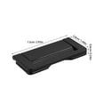 thumbnail image 2 of Black Invisible Cabinet Door Handle Zinc Alloy Hidden Drawer Pull Flush Mount For Kitchen Bathroom Wardrobe Furniture Recessed Door Knob, 2 of 8