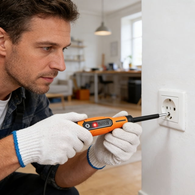 Outdor 2 In 1 Digital Display Voltage Tester Screwdriver Smart Digital Voltage Tester & Screwdriver Non Voltage Testes With LED Display For Electrical