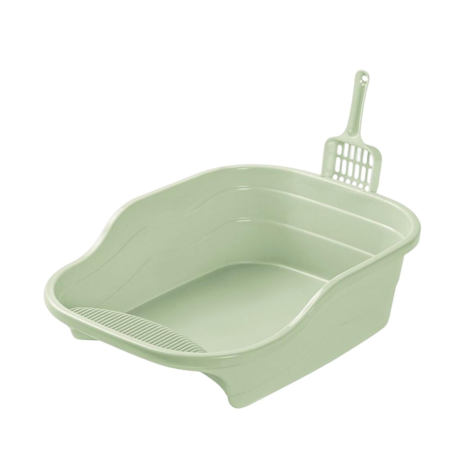 Cat Litter Box Durable Cat Sandbox Bedpan Heighten Cat Toilet Easy to