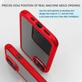 thumbnail image 6 of FIEWESEY Full-Body Rugged Case with Built-in Tempered Glass Screen Protector for iPhone 13 6.1 inch(Red), 6 of 8