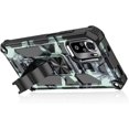 thumbnail image 4 of for Xiaomi Redmi Note 11 Pro Camouflage Case, Heavy Duty Shockproof Protection Military Grade Built-in Magnetic Kickstand Camo Cover for Xiaomi Redmi Note 11 Pro+/11 Pro MC Mint Green, 4 of 14